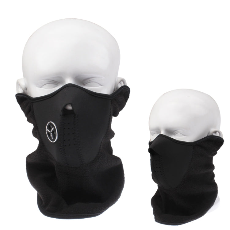 Outdoor Ventilation Prevention Half Face Mask(Black) - Protective Helmet & Masks by PMC TechLife | Online Shopping South Africa | PMC TechLife