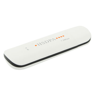 7.2Mbps HSDPA 3G USB 2.0 Wireless Modem with TF Card Slot, Sign Random Delivery(White) - 3G Mobile Wifi by PMC Jewellery | Online Shopping South Africa | PMC Jewellery