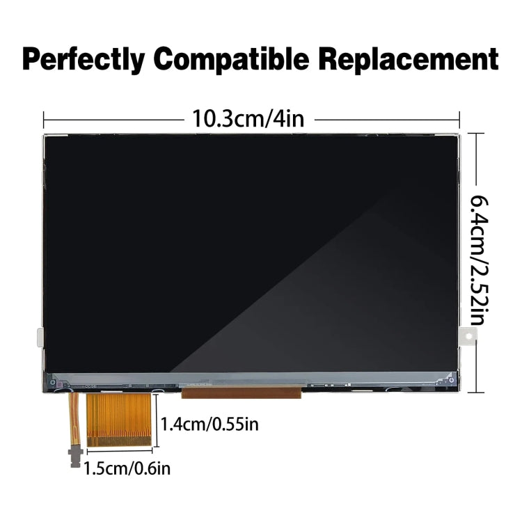 LCD(LQODZC0031L) Screen for PSP 3000 - free shipping - PMC TechLife - Order now!