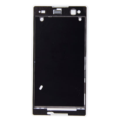 Front Housing  with Adhesive for Sony Xperia C3(White) - Frame Bezel Plate by PMC Jewellery | Online Shopping South Africa | PMC Jewellery