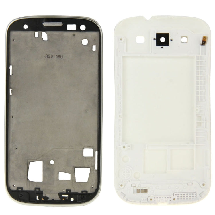 For Galaxy SIII LTE / i9305 Full Housing Faceplate Cover  (White) - Back Cover by PMC Jewellery | Online Shopping South Africa | PMC Jewellery