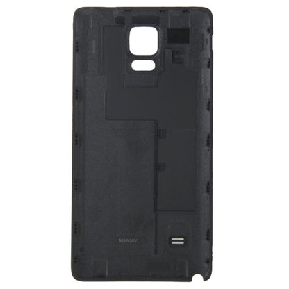 For Galaxy Note 4 / N910V Full Housing Cover (Middle Frame Bezel Back Plate Housing Camera Lens Panel + Battery Back Cover ) (Black) - Back Cover by PMC Jewellery | Online Shopping South Africa | PMC Jewellery