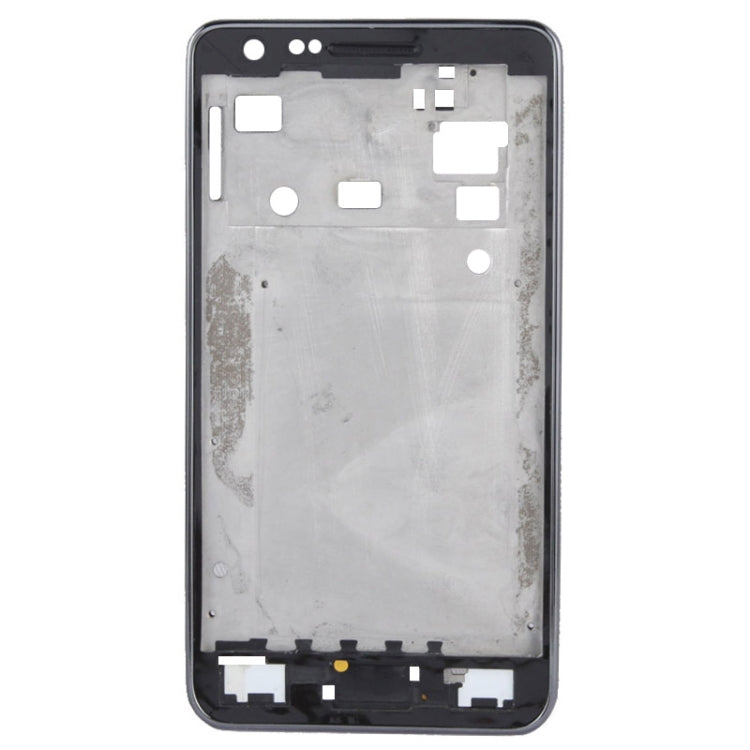 For Galaxy S II / i9100 LCD Middle Board with Button Cable,  (Black) - Frame Bezel Plate by PMC Jewellery | Online Shopping South Africa | PMC Jewellery