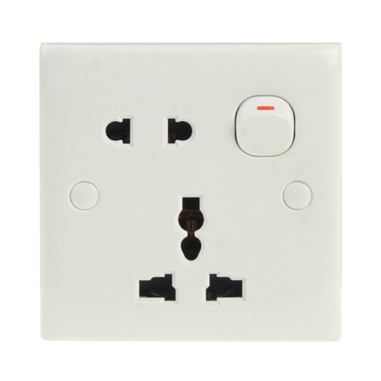 Electric Wall Switch and Socket, EU / AU / US Plug Socket with 1 Switch -  by PMC TechLife | Online Shopping South Africa | PMC TechLife | Buy Now Pay Later Mobicred
