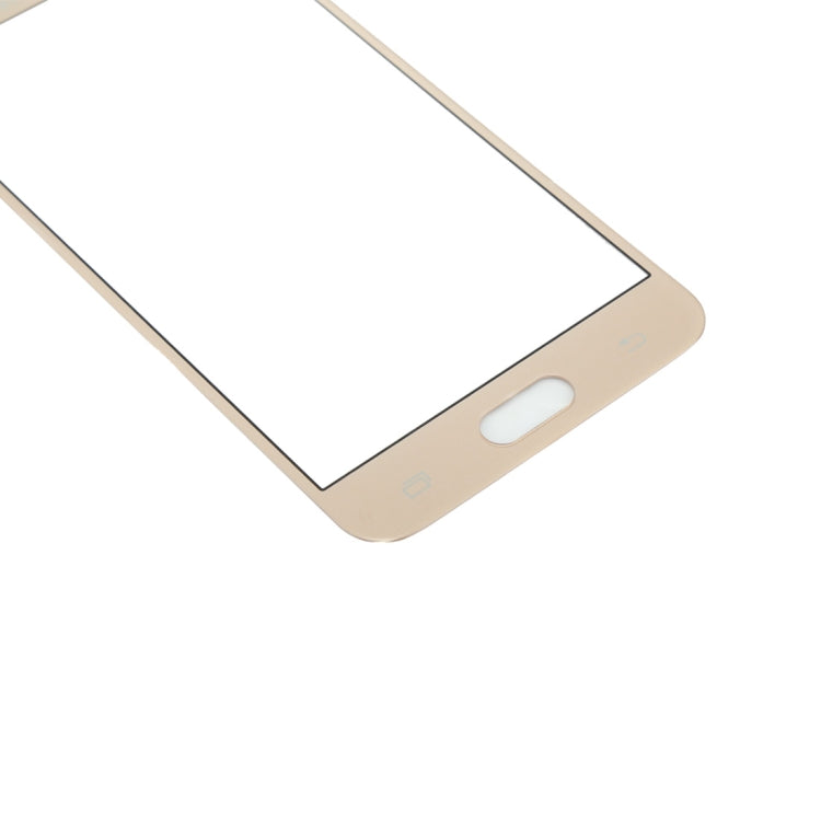 For Galaxy On5 / G550  Front Screen Outer Glass Lens(Gold) - Outer Glass Lens by PMC Jewellery | Online Shopping South Africa | PMC Jewellery