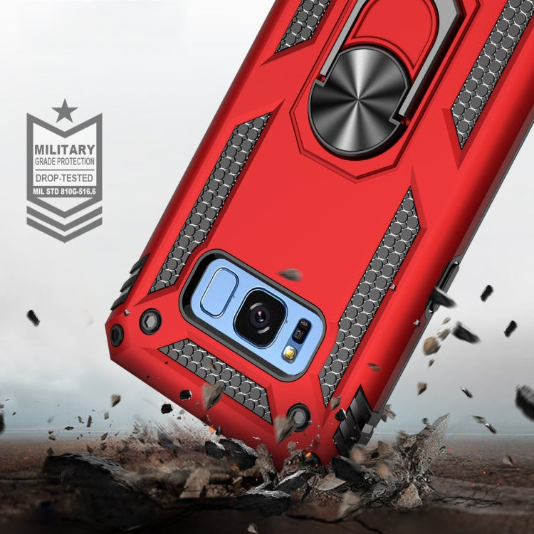 Armor Shockproof TPU + PC Protective Case for Galaxy S8 Plus, with 360 Degree Rotation Holder(Black) - Galaxy Phone Cases by PMC TechLife | Online Shopping South Africa | PMC TechLife | Buy Now Pay Later Mobicred