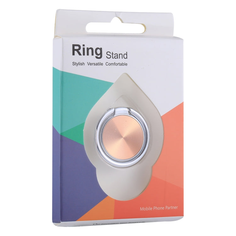 Universal CD Pattern Metal Mobile Phone Ring Holder(Rose Gold) - free shipping - PMC TechLife - Order now!