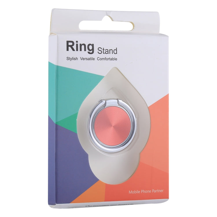 Universal CD Pattern Metal Mobile Phone Ring Holder(Red) - Ring Holder by PMC TechLife | Online Shopping South Africa | PMC TechLife