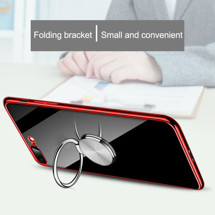 Universal CD Pattern Metal Mobile Phone Ring Holder(Silver) - Ring Holder by PMC TechLife | Online Shopping South Africa | PMC TechLife