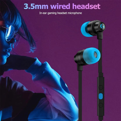 Logitech G333 In-ear Gaming Wired Earphone with Microphone, Standard Version(Purple) - In Ear Wired Earphone by Logitech | Online Shopping South Africa | PMC Jewellery