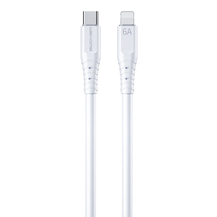 WK WDC-160 8 Pin PD 20W Silicone Fast Charging Cable, Length: 1.5m - Normal Style Cable by WK | Online Shopping South Africa | PMC Jewellery