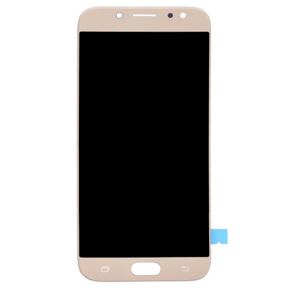 Original Super AMOLED LCD Screen for Galaxy J7 (2017) / J7 Pro, J730F/DS, J730FM/DS with Digitizer Full Assembly (Gold) - LCD Screen by PMC Jewellery | Online Shopping South Africa | PMC Jewellery