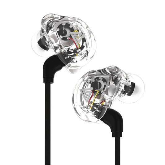 QKZ VK1 Plug-in Design Four-unit Music Headphones, Support for Changing Lines Basic Version - In Ear Wired Earphone by QKZ | Online Shopping South Africa | PMC Jewellery