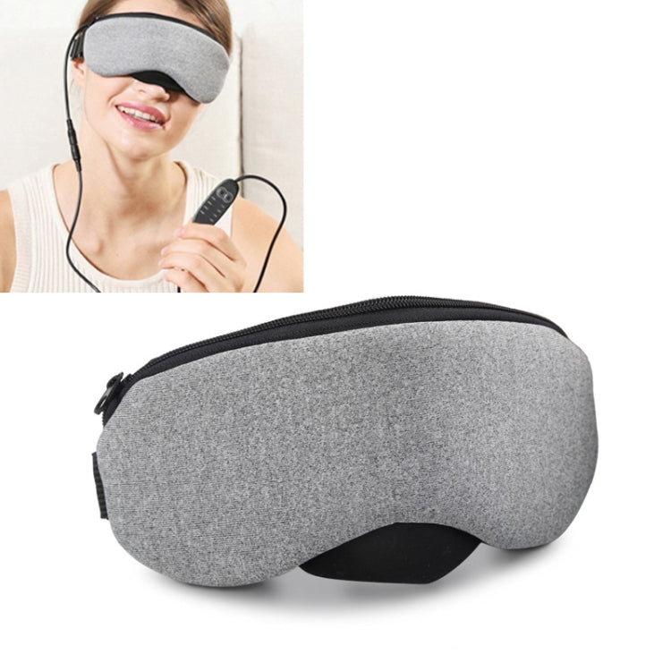 USB Charging Heating Steam Sleep Eye Mask (Grey) - free shipping - PMC TechLife - Order now!
