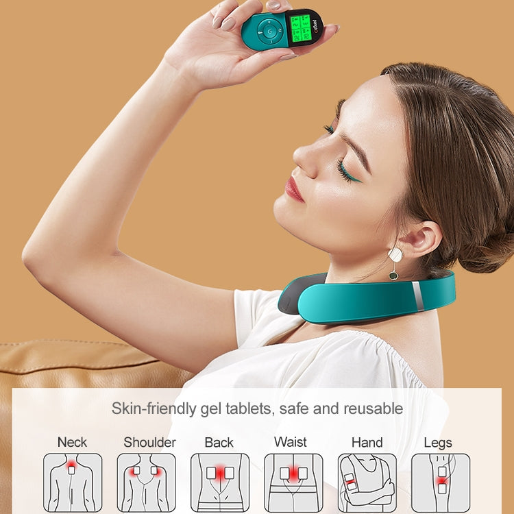 REMAX LIFE PANGAO Smart Shoulder and Neck Massager Pulse Neck Physiotherapy Instrument (Red) - Massage & Relaxation by REMAX | Online Shopping South Africa | PMC Jewellery | Buy Now Pay Later Mobicred