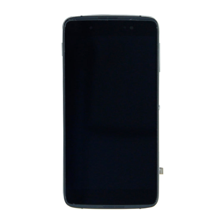 OEM LCD Screen for Alcatel One Touch Idol 4 LTE / 6055 Digitizer Full Assembly with Frame (Black) - free shipping - PMC TechLife - Order now!