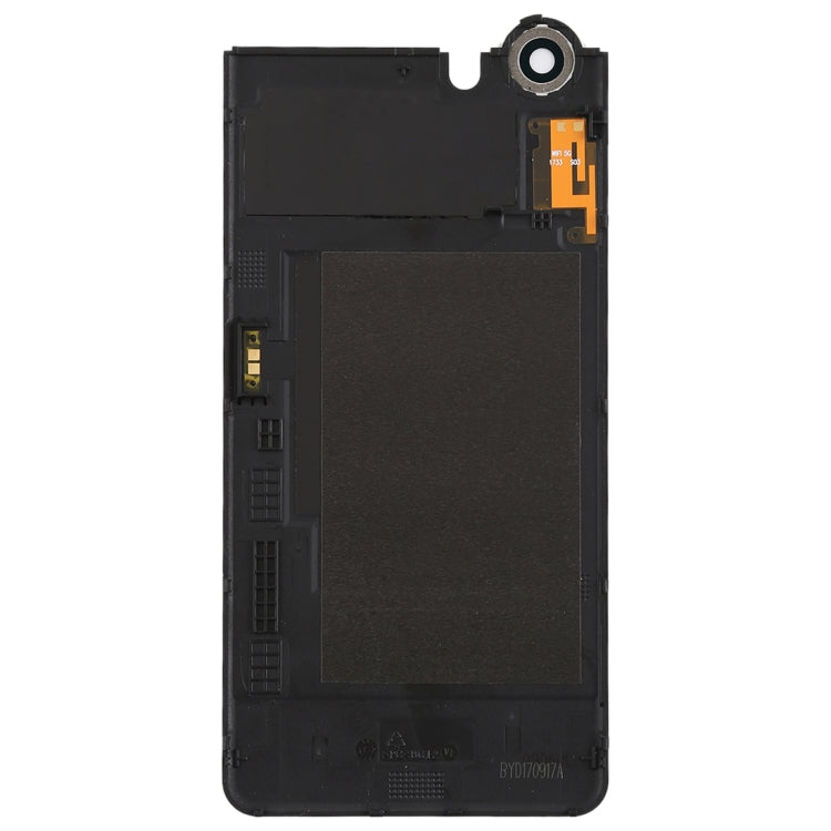 Back Cover with Camera Lens for Blackberry Keyone(Black) - For BlackBerry by PMC Jewellery | Online Shopping South Africa | PMC Jewellery