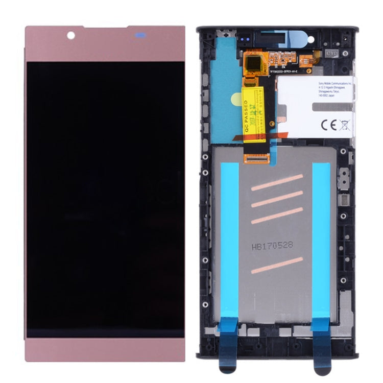 OEM LCD Screen for Sony Xperia L1 G3311 G3312 G3313 Digitizer Full Assembly with Frame(Pink) - LCD Screen by PMC Jewellery | Online Shopping South Africa | PMC Jewellery