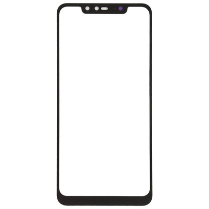 Front Screen Outer Glass Lens for Xiaomi Redmi Note 6 Pro(Black) - LCD Related Parts by PMC Jewellery | Online Shopping South Africa | PMC Jewellery