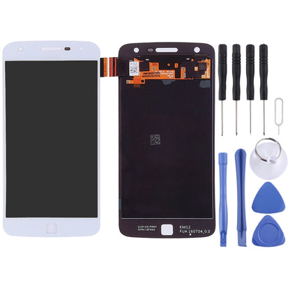 LCD Screen + Original Touch Panel for Motorola Moto Z Play(White) - LCD Screen by PMC Jewellery | Online Shopping South Africa | PMC Jewellery