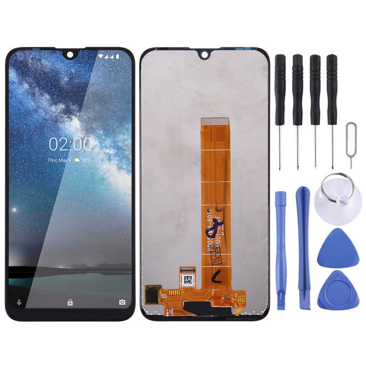 TFT LCD Screen for Nokia 2.2 with Digitizer Full Assembly (Black) - free shipping - PMC TechLife - Order now!