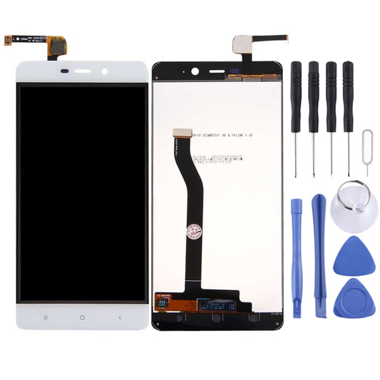 TFT LCD Screen for Xiaomi Redmi 4 Prime / Pro with Digitizer Full Assembly(White) - LCD Screen by PMC Jewellery | Online Shopping South Africa | PMC Jewellery