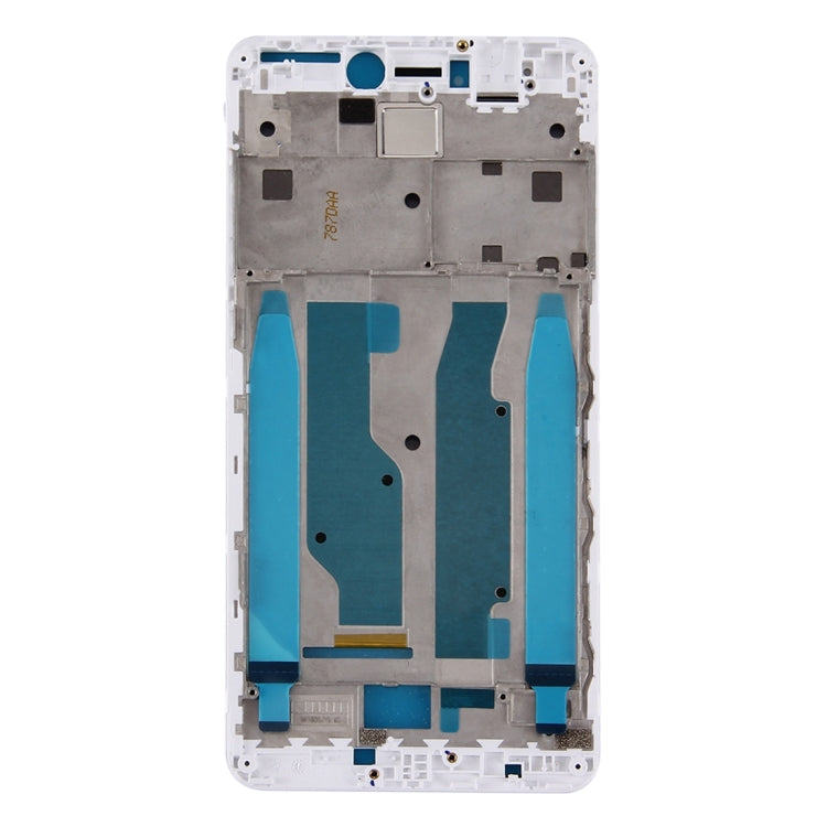 For Xiaomi Redmi Note 4X Front Housing LCD Frame Bezel(White) - Frame Bezel Plate by PMC TechLife | Online Shopping South Africa | PMC TechLife