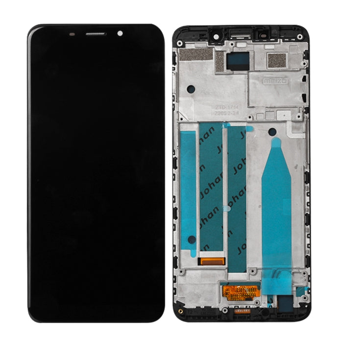 TFT LCD Screen for Meizu M6s M712H M712Q Digitizer Full Assembly with Frame(Black) - LCD Screen by PMC Jewellery | Online Shopping South Africa | PMC Jewellery