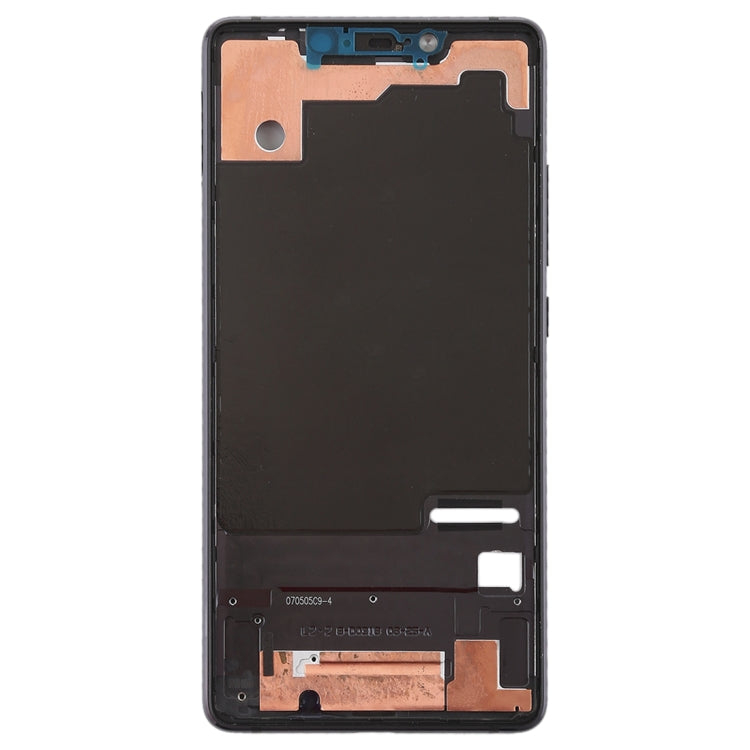 Middle Frame Bezel with Side Keys for Xiaomi Mi 8 SE (Black) - Frame Bezel Plate by PMC TechLife | Online Shopping South Africa | PMC TechLife