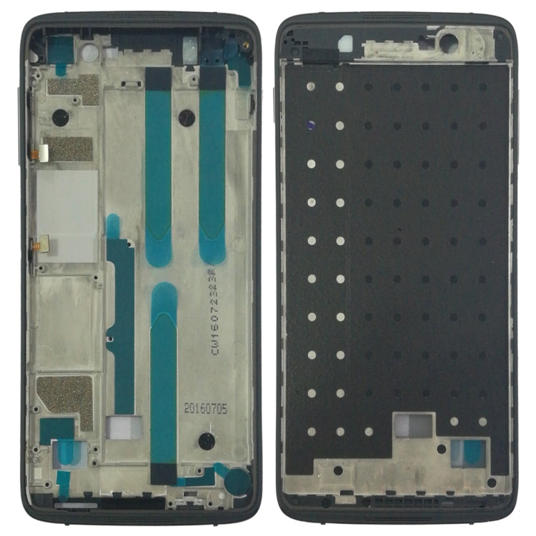 Front Housing LCD Frame Bezel for Blackberry DTEK50 (Black) - For BlackBerry by PMC TechLife | Online Shopping South Africa | PMC TechLife