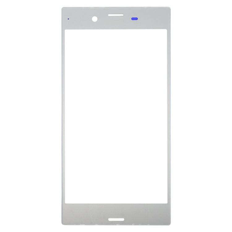 Front Screen Outer Glass Lens for Sony Xperia XZ(Silver) - Touch Panel by PMC Jewellery | Online Shopping South Africa | PMC Jewellery