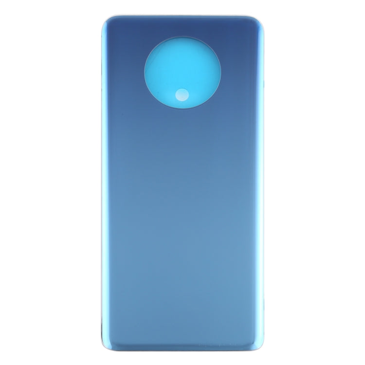 For OnePlus 7T Back Cover (Blue) - Back Cover by PMC TechLife | Online Shopping South Africa | PMC TechLife