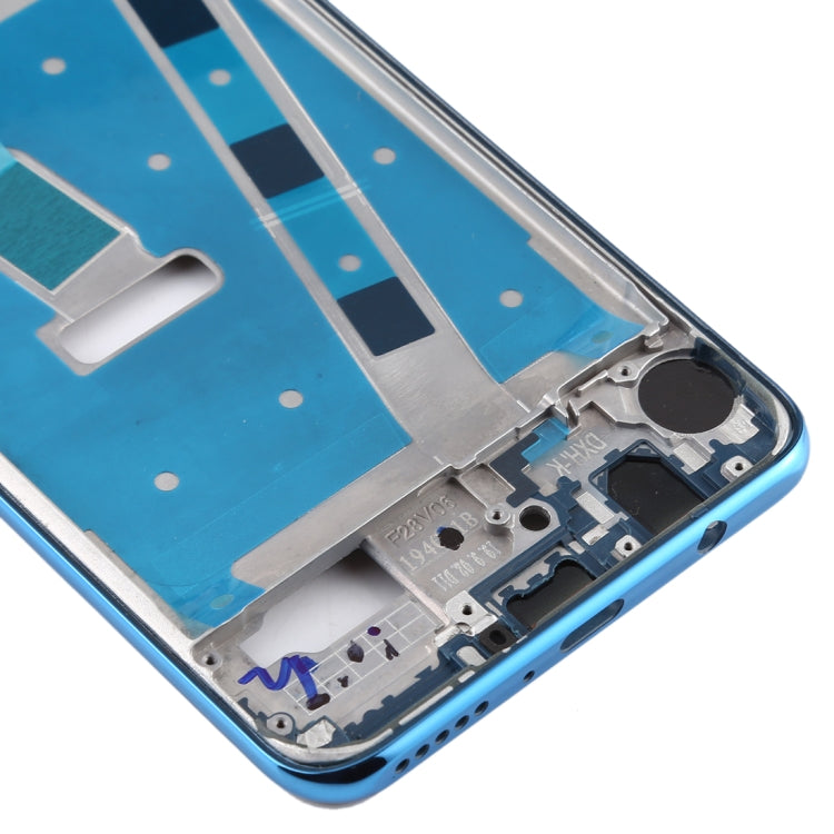 Middle Frame Bezel Plate with Side Keys for Huawei Nova 4e(Blue) - Full Housing Cover by PMC Jewellery | Online Shopping South Africa | PMC Jewellery