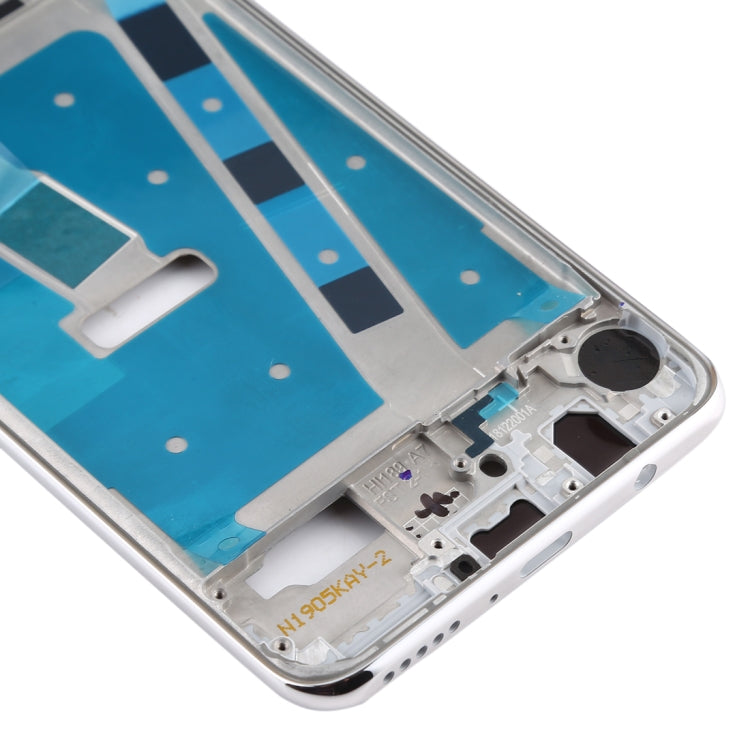 Middle Frame Bezel Plate with Side Keys for Huawei Nova 4e(White) - Full Housing Cover by PMC Jewellery | Online Shopping South Africa | PMC Jewellery