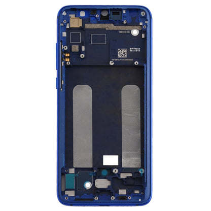 Front Housing LCD Frame Bezel Plate for Xiaomi Mi CC9 / 9 Lite(Blue) - Frame Bezel Plate by PMC Jewellery | Online Shopping South Africa | PMC Jewellery