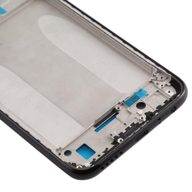 Front Housing LCD Frame Bezel Plate for Xiaomi Redmi Note 8(Black) - Frame Bezel Plate by PMC TechLife | Online Shopping South Africa | PMC TechLife