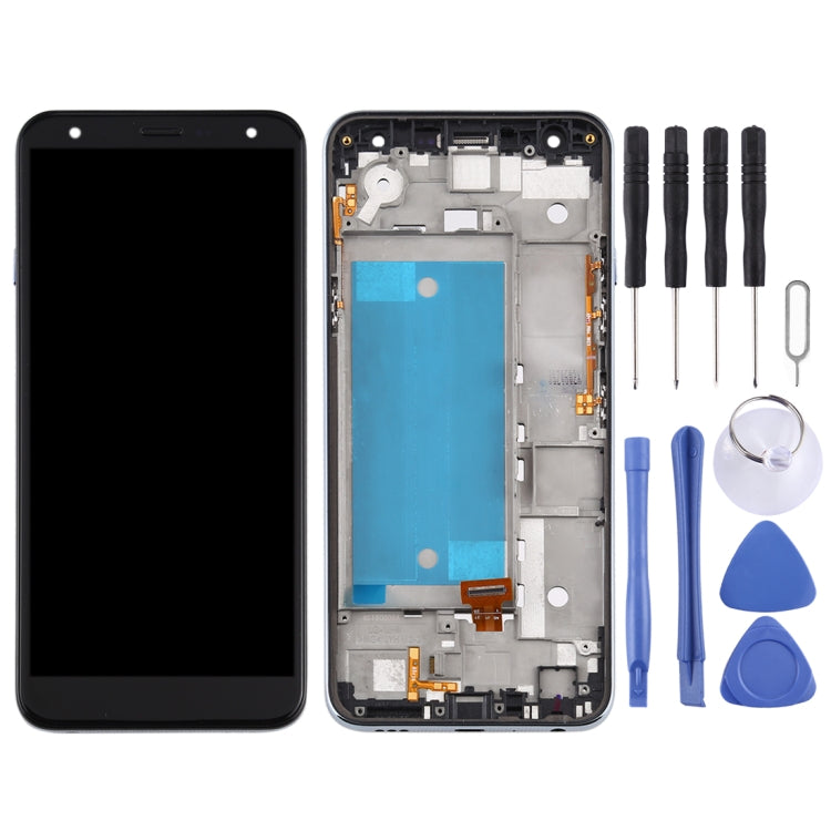 TFT LCD Screen for LG K40 LMX420 / X4 2019 / K12 Plus,Single SIM with Digitizer Full Assembly with Frame (Black) - free shipping - PMC TechLife - Order now!