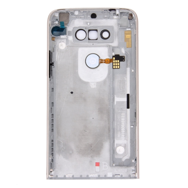 Metal Back Cover with Back Camera Lens & Fingerprint Button for LG G5(Gold) - For LG by PMC TechLife | Online Shopping South Africa | PMC TechLife