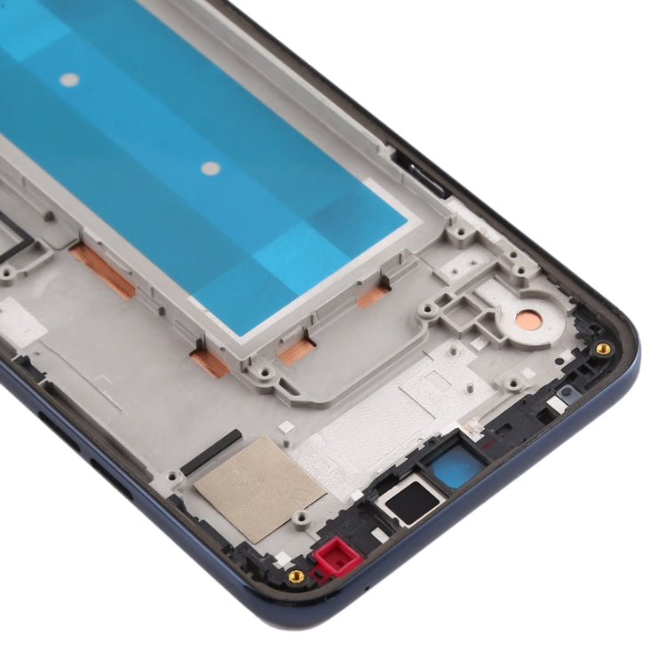 Front Housing LCD Frame Bezel Plate for LG K50 / K12 MAX / LMX520BMW / LMX520EMW(Double SIM Version) (Black) - For LG by PMC TechLife | Online Shopping South Africa | PMC TechLife