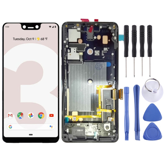 OEM LCD Screen for Google Pixel 3 XL Digitizer Full Assembly with Frame (Black) - LCD Screen by PMC Jewellery | Online Shopping South Africa | PMC Jewellery