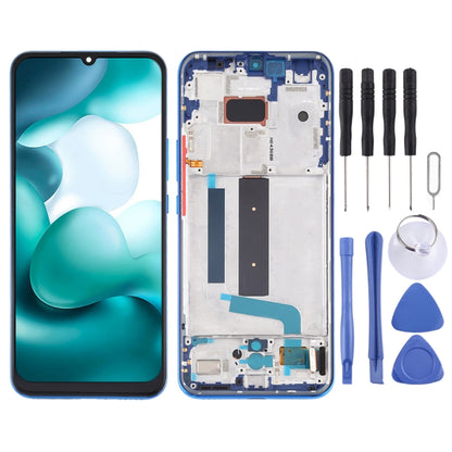 Original AMOLED LCD Screen for Xiaomi Mi 10 Lite 5G with Digitizer Full Assembly(Blue) - LCD Screen by PMC Jewellery | Online Shopping South Africa | PMC Jewellery