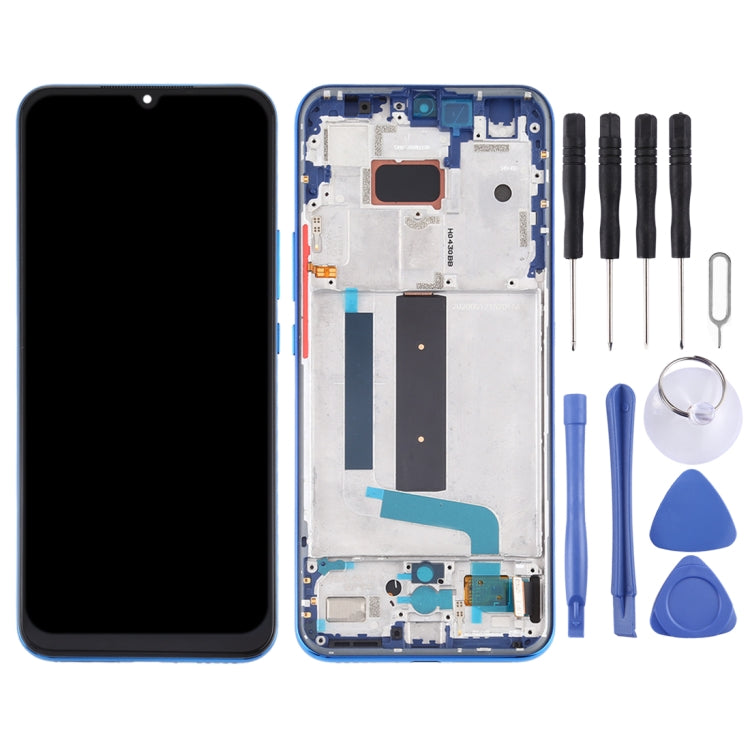 Original AMOLED LCD Screen for Xiaomi Mi 10 Lite 5G with Digitizer Full Assembly(Blue) - LCD Screen by PMC Jewellery | Online Shopping South Africa | PMC Jewellery