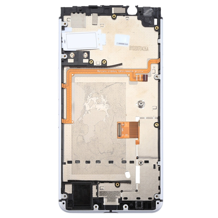 OEM LCD Screen for BlackBerry Keyone Digitizer Full Assembly with Frame(Silver) - free shipping - PMC TechLife - Order now!