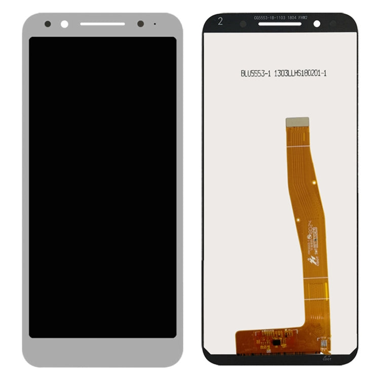 OEM LCD Screen for Alcatel 3 / 5052 / 5052D / 5052Y with Digitizer Full Assembly (White) - LCD Screen by PMC Jewellery | Online Shopping South Africa | PMC Jewellery