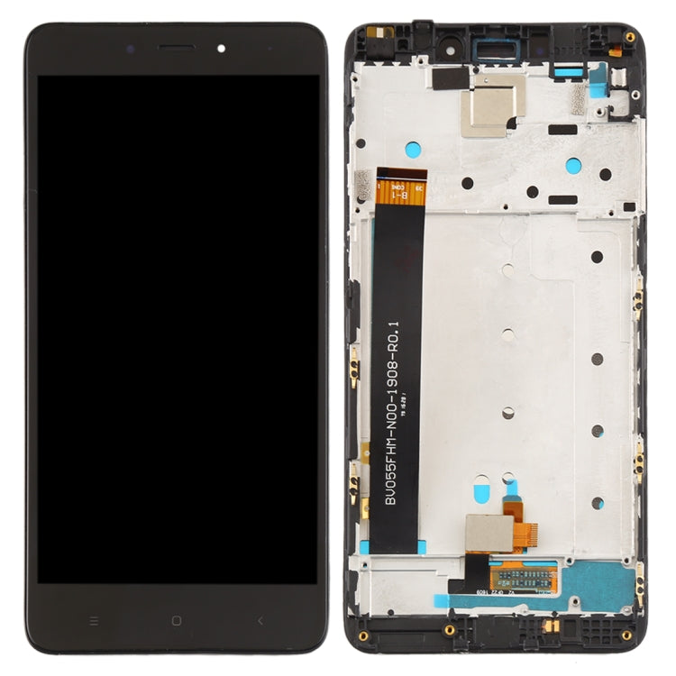 TFT LCD Screen for Xiaomi Redmi Note 4 Digitizer Full Assembly with Frame(Black) - LCD Screen by PMC Jewellery | Online Shopping South Africa | PMC Jewellery