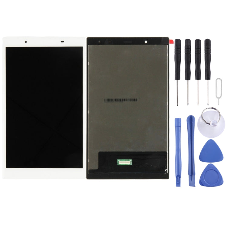 OEM LCD Screen for Lenovo Tab 4 8.0 TB-8504X / TB-8504 with Digitizer Full Assembly (White) - free shipping - PMC TechLife - Order now!
