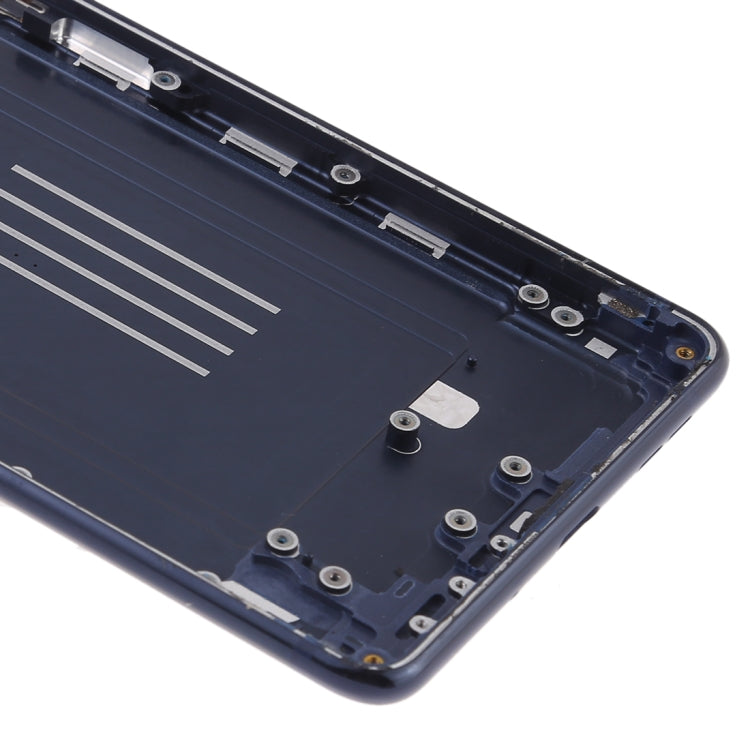Battery Back Cover with Camera Lens & Side Keys for Nokia 8(Blue) - Back Cover by PMC TechLife | Online Shopping South Africa | PMC TechLife