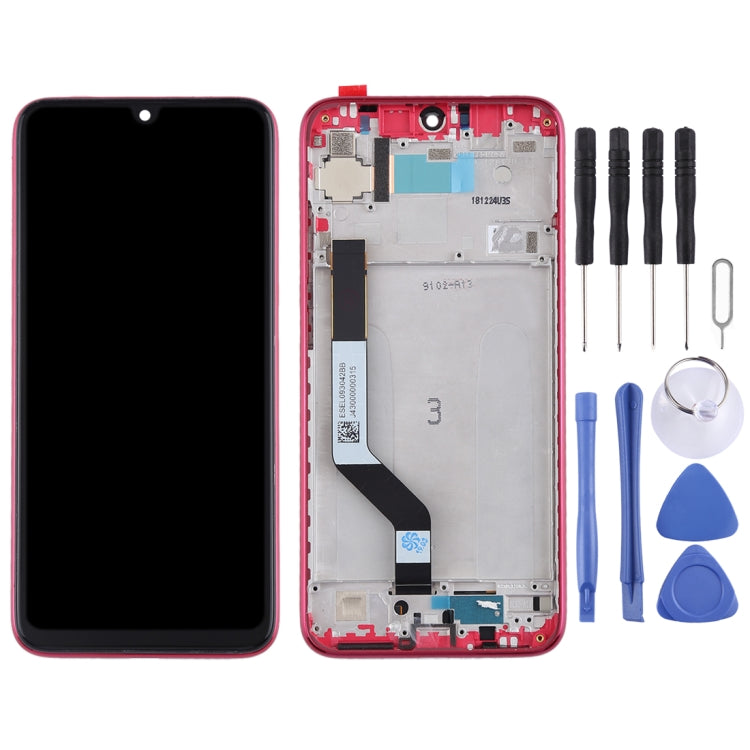 TFT LCD Screen for Xiaomi Redmi Note 7 / Redmi Note 7 Pro Digitizer Full Assembly with Frame(Red) - LCD Screen by PMC Jewellery | Online Shopping South Africa | PMC Jewellery