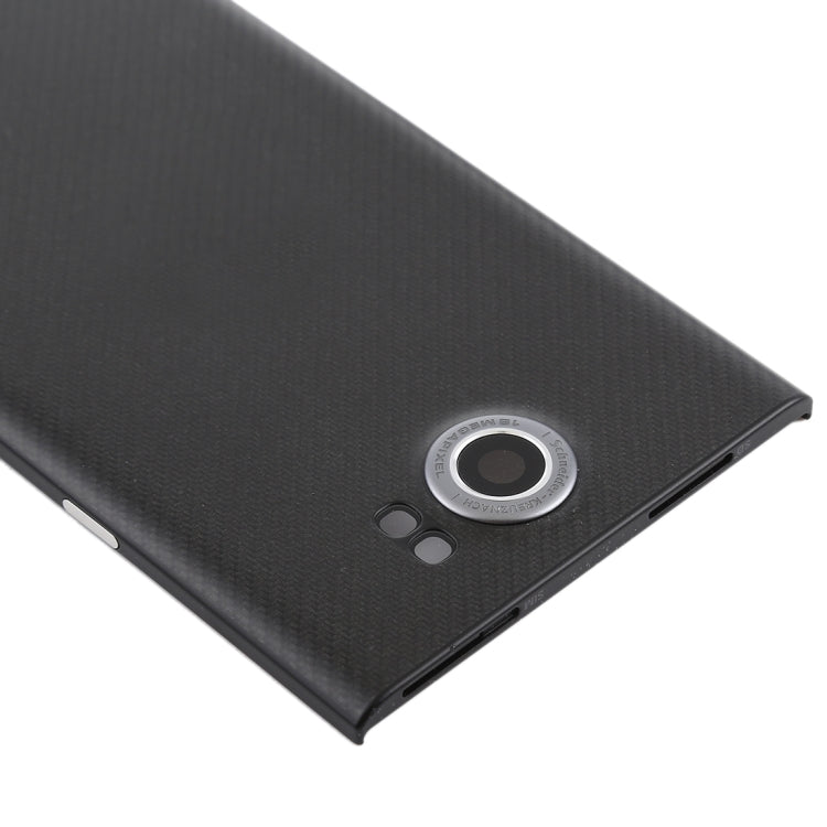 Back Cover with Camera Lens for Blackberry Priv (EU Version)(Black) - For BlackBerry by PMC TechLife | Online Shopping South Africa | PMC TechLife | Buy Now Pay Later Mobicred