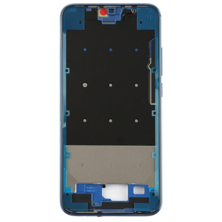 Front Housing LCD Frame Bezel Plate with Side Keys for Huawei Honor 10(Blue) - Full Housing Cover by PMC Jewellery | Online Shopping South Africa | PMC Jewellery